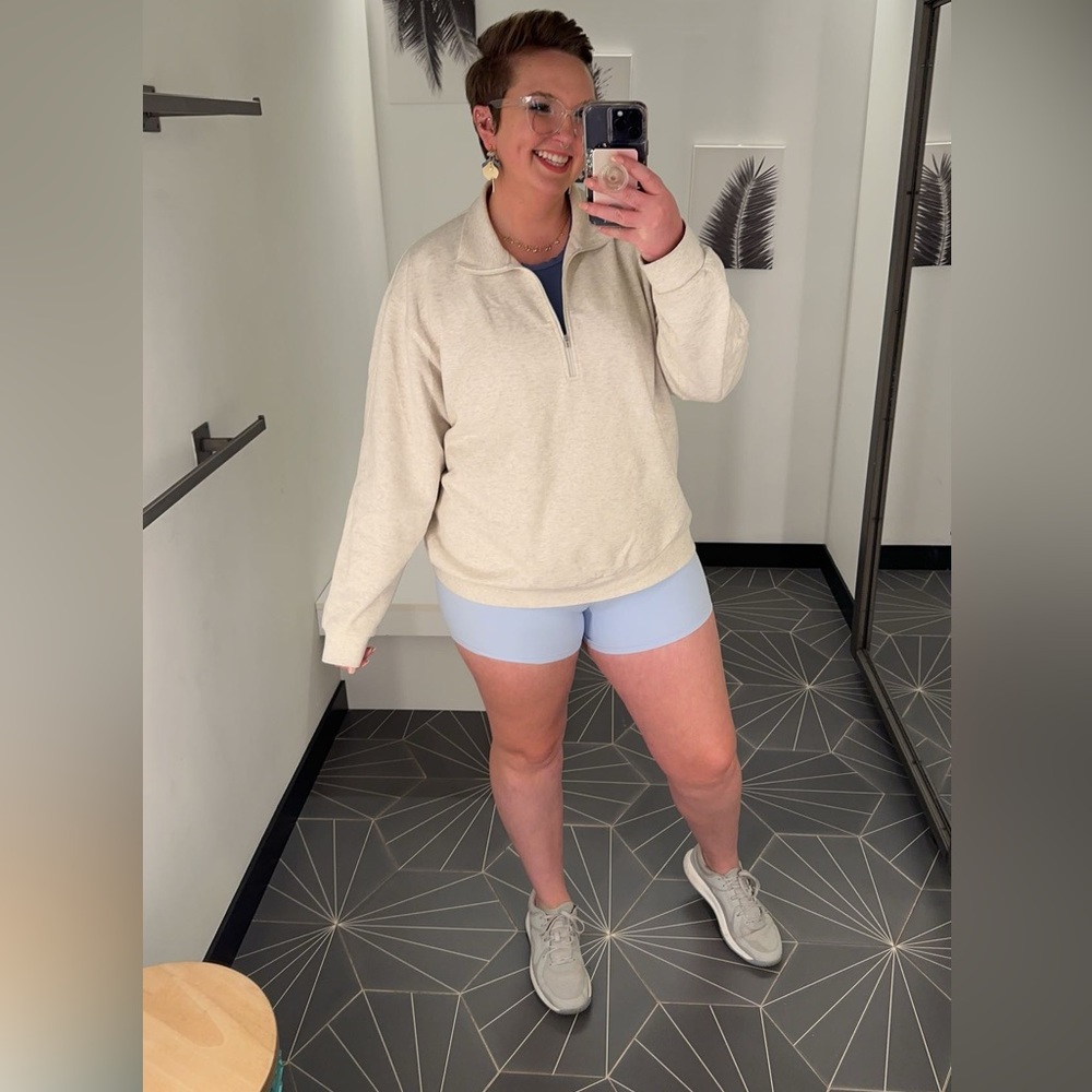 Lululemon French Terry Oversized Halfzip